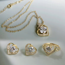 Load image into Gallery viewer, Zircon Heart Jewelry Set Promise for Women
