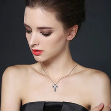 Cargar imagen en el visor de la galería, Silver Color Classic Cross Jewelry Trendy Women
