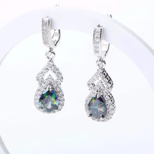 Load image into Gallery viewer, Natural Rainbow Stones Wedding Jewelry Sets For Women

