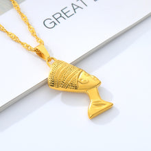 Load image into Gallery viewer, Egyptian Queen Nefertiti Necklace For Women Jewelry
