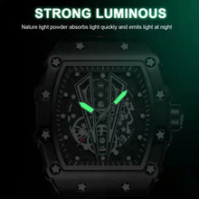 Load image into Gallery viewer, Wristwatch Waterproof Luminous Date Men’s Quartz Watch Outdoor Sports Silicone Strap Men Watch

