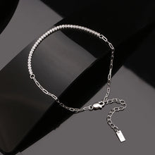 Cargar imagen en el visor de la galería, Paperclip Chains Tennis Bracelet For Women Handmade Bracelets Jewelry
