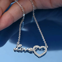 Ladda upp bild till gallerivisning, Sterling Silver Love Heart Chokers Trend Valentine&#39;s Day Necklaces for Women Jewelry
