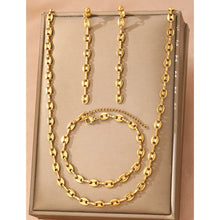 Load image into Gallery viewer, Elegant Vintage Coffee Bean Pig Nose Women Jewelry sets Daily Wear
