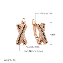 Charger l&#39;image dans la galerie, Full Shiny Natural Zircon Dangle Earrings for Women Jewelry
