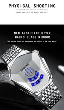 Lade das Bild in den Galerie-Viewer, Fashion Motorcycle Concept Quartz Watch Luminous Steel Band Mesh Watch

