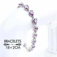 Load image into Gallery viewer, Purple &amp; colors Stones Zircon Jewelry Sets For Bridal Women Jewelry
