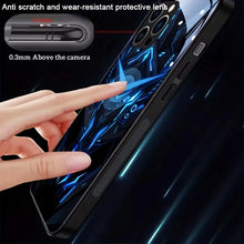 Lade das Bild in den Galerie-Viewer, LED Light Luminous Phone Case For Samsung Voice Control Glow Shell lines
