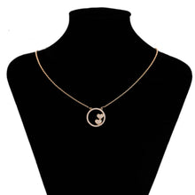 Load image into Gallery viewer, New Style Circle Heart Shaped Gold Color Classics Necklace for Women
