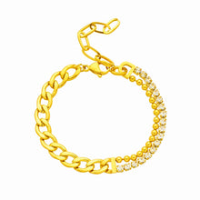 Ladda upp bild till gallerivisning, Thick Link Chain Asymmetrical Bracelet For Women New Fashion Wrist Jewelry
