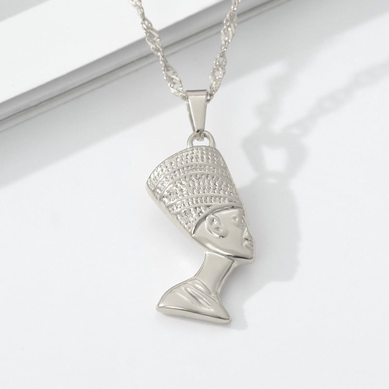 Egyptian Queen Nefertiti Necklace For Women Jewelry