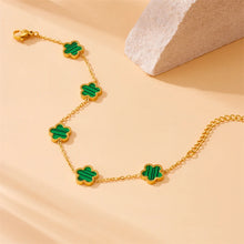 Load image into Gallery viewer, Colorful Five Leaf Flowers Suit Women&#39;s New Trend  Jewelry Set
