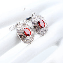 Load image into Gallery viewer, Bridal elegant queen Wedding Jewelry Set earring
