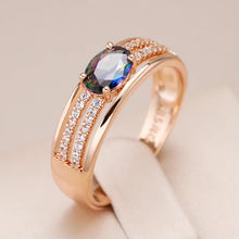 Cargar imagen en el visor de la galería, Rose Gold Color Vintage Ring For Women Fine Jewelry
