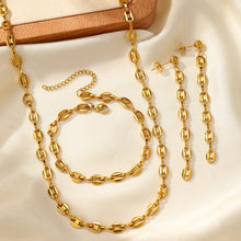 Load image into Gallery viewer, Elegant Vintage Coffee Bean Pig Nose Women Jewelry sets Daily Wear
