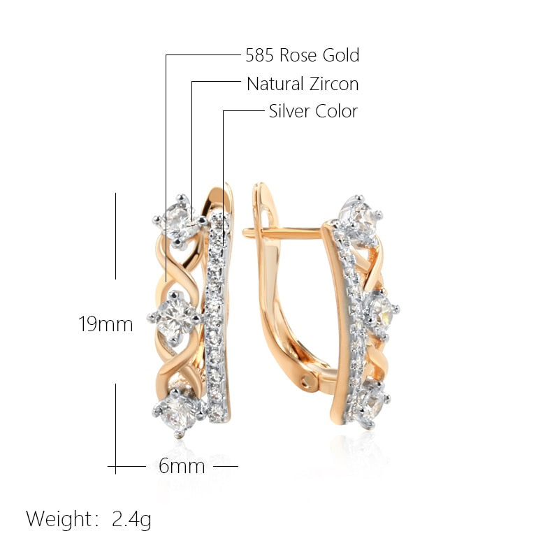 X Ethnic Pattern Earrings for Women Daily Fine Jewelry