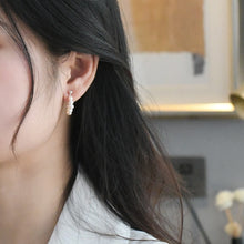 Ladda upp bild till gallerivisning, 925 Sterling Silver Natural Freshwater Pearls Earrings for Women Jewelry
