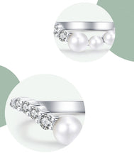 Cargar imagen en el visor de la galería, Elegant Water Drop Shell Pearl Rings
