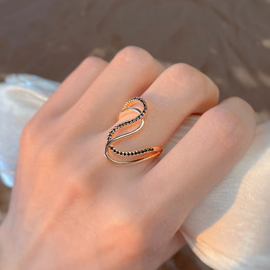 Unique Design 585 Rose Gold Rings For Women