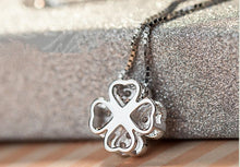 Load image into Gallery viewer, 925 Sterling Silver Jewelry Love Clover Necklaces
