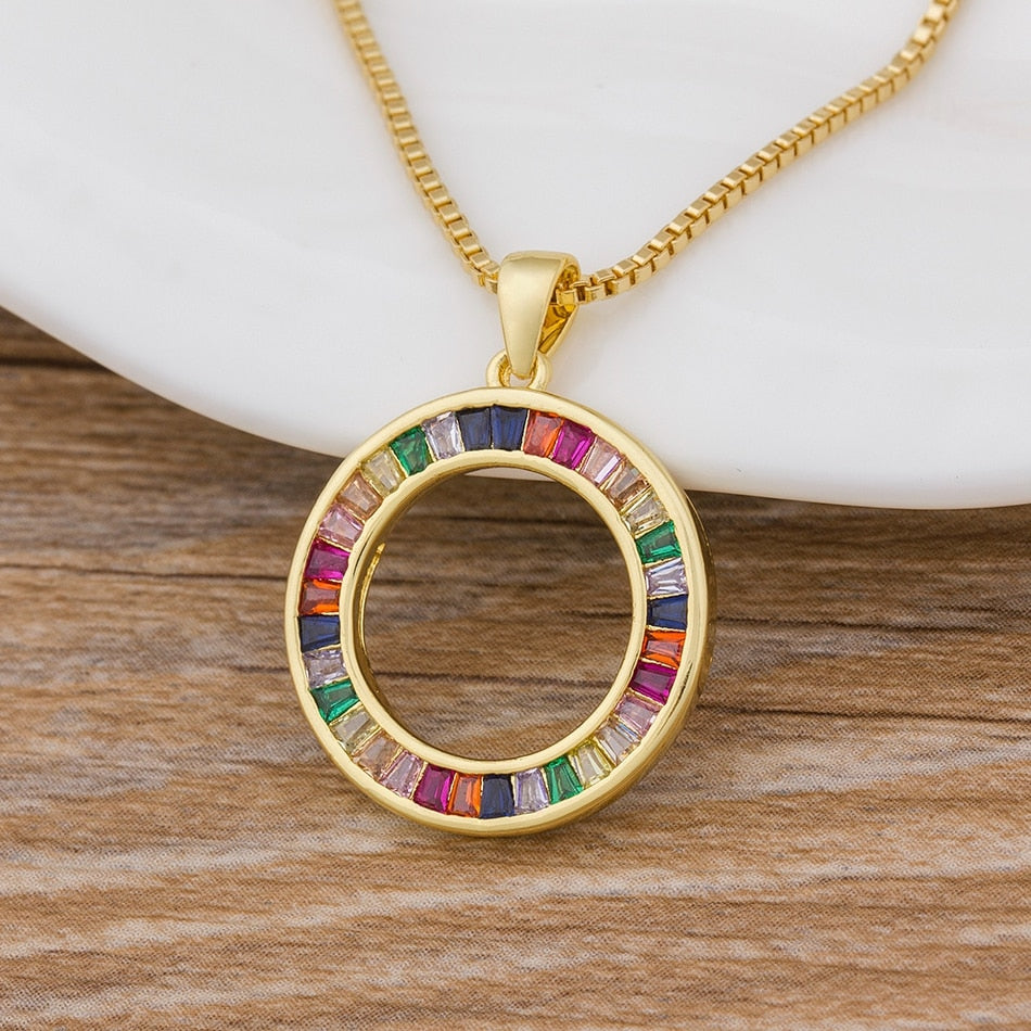Multicolor Pendants Charm Jewelry Necklace