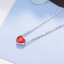 Cargar imagen en el visor de la galería, GiftsIMS  Jewelry Sets 925  Silver Red Heart sets for Women - GiftsIMS
