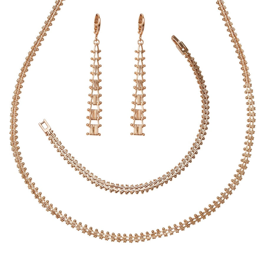 3 Pcs Tank Chain Jewelry Sets for Women