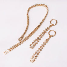 Load image into Gallery viewer, 3 Pcs Tank Chain Jewelry Sets for Women
