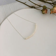 Load image into Gallery viewer, 925 Sterling Silver Smile Necklace Natural Freshwater Pearl Jewelry
