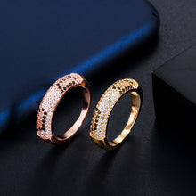 Cargar imagen en el visor de la galería, Hot Shiny Micro Pave Round Finger Ring Jewelry for Women
