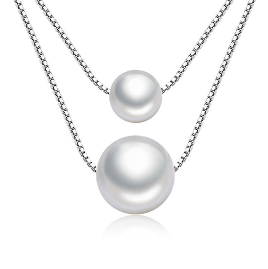 Pearl Love Double-layer Necklace