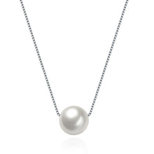 Load image into Gallery viewer, IMS 925 Sterling Silver Jewelry with 10mm Real Pearl Necklace for woman - GiftsIMS
