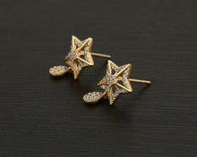 Load image into Gallery viewer, Star Shaped Gold Plated Charm Set Women Girl jewerly
