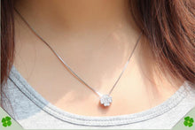 Load image into Gallery viewer, 925 Sterling Silver Jewelry Love Clover Necklaces
