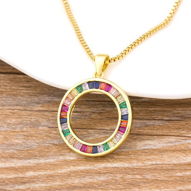 Multicolor Pendants Charm Jewelry Necklace