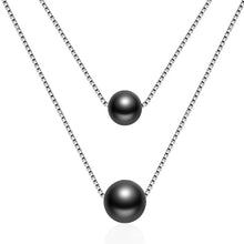 Load image into Gallery viewer, Pearl Love Double-layer Necklace
