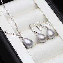 Lade das Bild in den Galerie-Viewer, GIFTSIMS Natural Pearl silver925 Set
