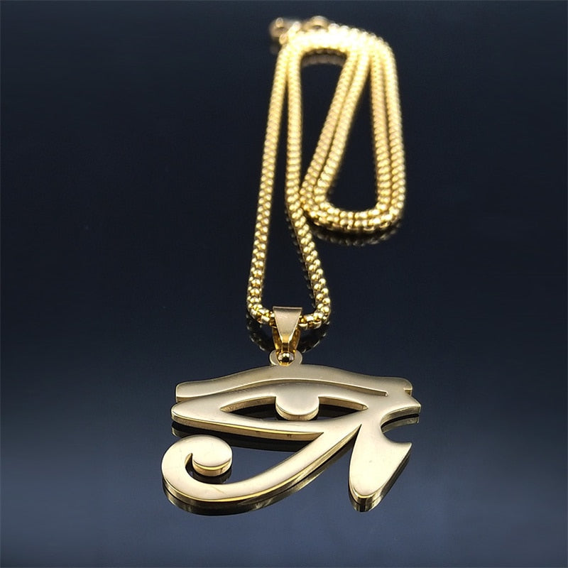 Egyptian Eyes Horas Chain Necklaces