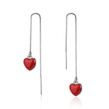 Cargar imagen en el visor de la galería, GiftsIMS  Jewelry Sets 925  Silver Red Heart sets for Women - GiftsIMS
