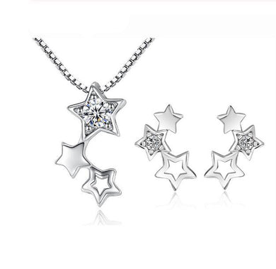 IMS Star 925 Sterling Silver  Jewelry Sets  For Women - GiftsIMS