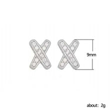 Load image into Gallery viewer, Trendy Letter X Earrings for Women
