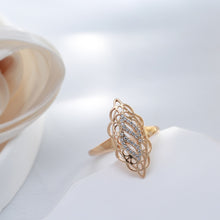 Ladda upp bild till gallerivisning, Luxury long 585 Rose Gold Women Ring Jewelry
