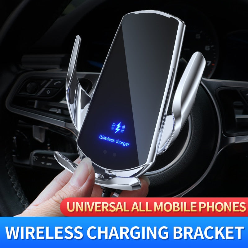 Automatic 15W Qi Car Wireless Charger