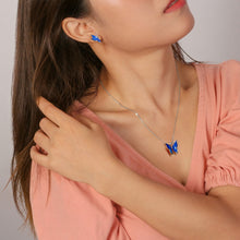 Cargar imagen en el visor de la galería, 925 Sterling Silver Movable Wing Butterfly earring for Women Jewelry
