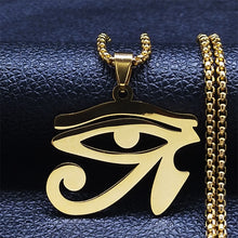 Load image into Gallery viewer, Egyptian Eyes Horas Chain Necklaces
