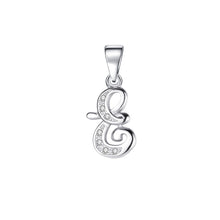 Charger l&#39;image dans la galerie, 925 Sterling Silver 26 Letter Shiny DIY Accessories For Women Jewelry
