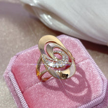 Load image into Gallery viewer, Unusual 585 Rose Gold Rings Daily Women Fine Jewelry Ring
