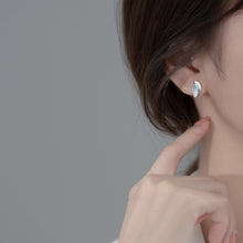 Cargar imagen en el visor de la galería, 925 Sterling Silver Sweet Plant Leaves Charm Stud Earrings For Women
