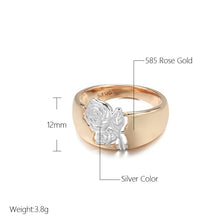 Charger l&#39;image dans la galerie, 585 Rose Two Color Fine Jewelry rings
