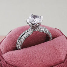 Load image into Gallery viewer, Crown Luxury Silver Rings For Women
